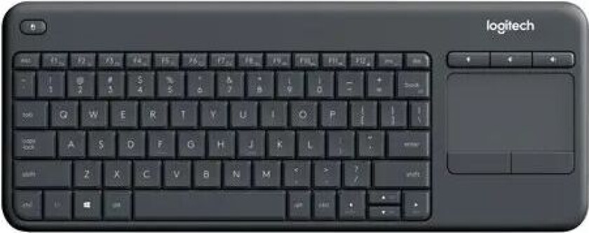 Wireless Touch Keyboard K400 Plus Trådløs Storbritannia Tastatur