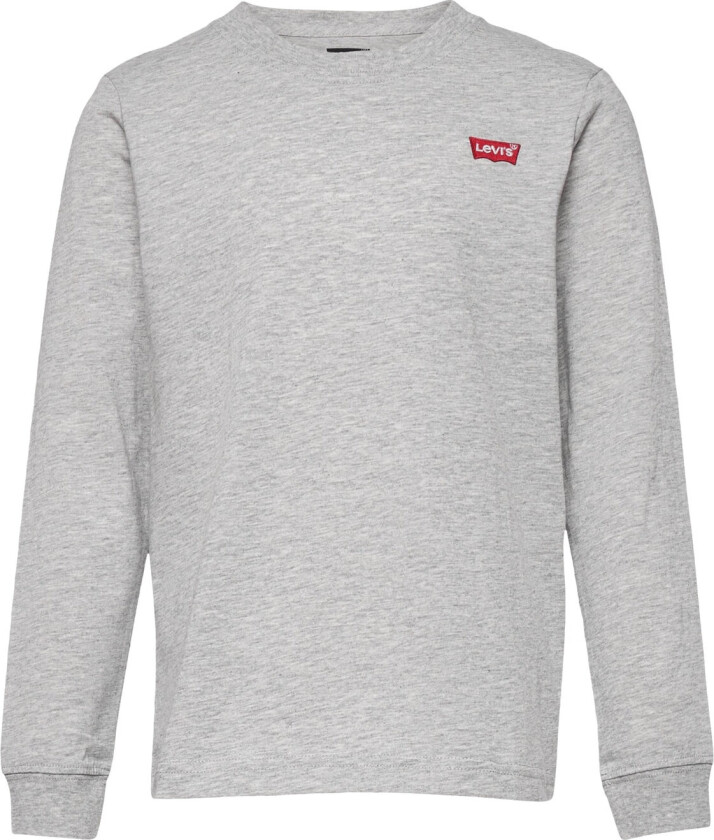 ® Long Sleeve Batwing Chest Hit Tee - Grey - 140