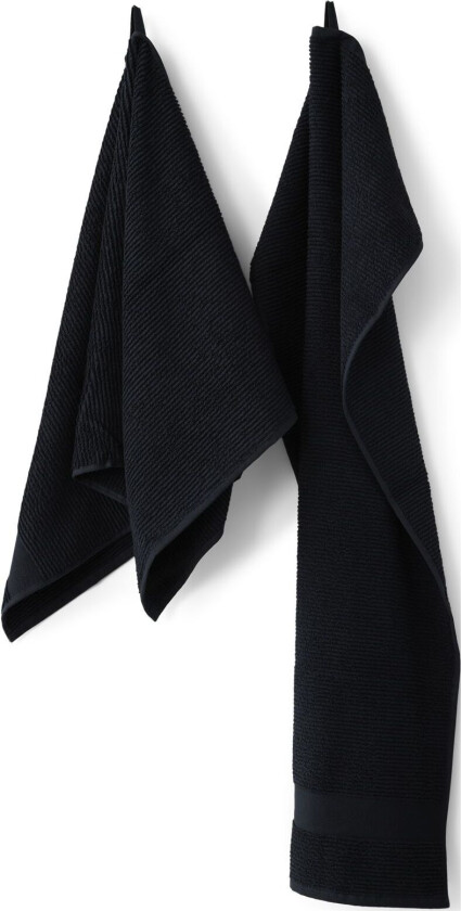 Slow Towel 50X100 Cm - Black - 50X100CM