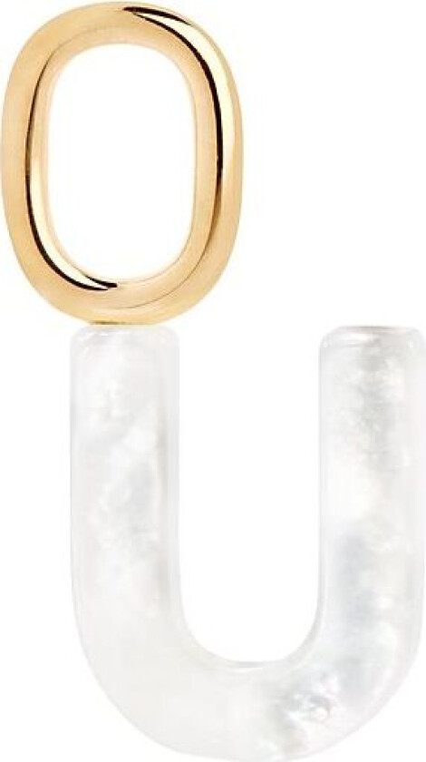 Lucid Letter Charm - Gold - ONE SIZE