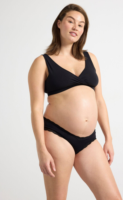 Brief 3 P Cotton Maternity Br - Pink - 34