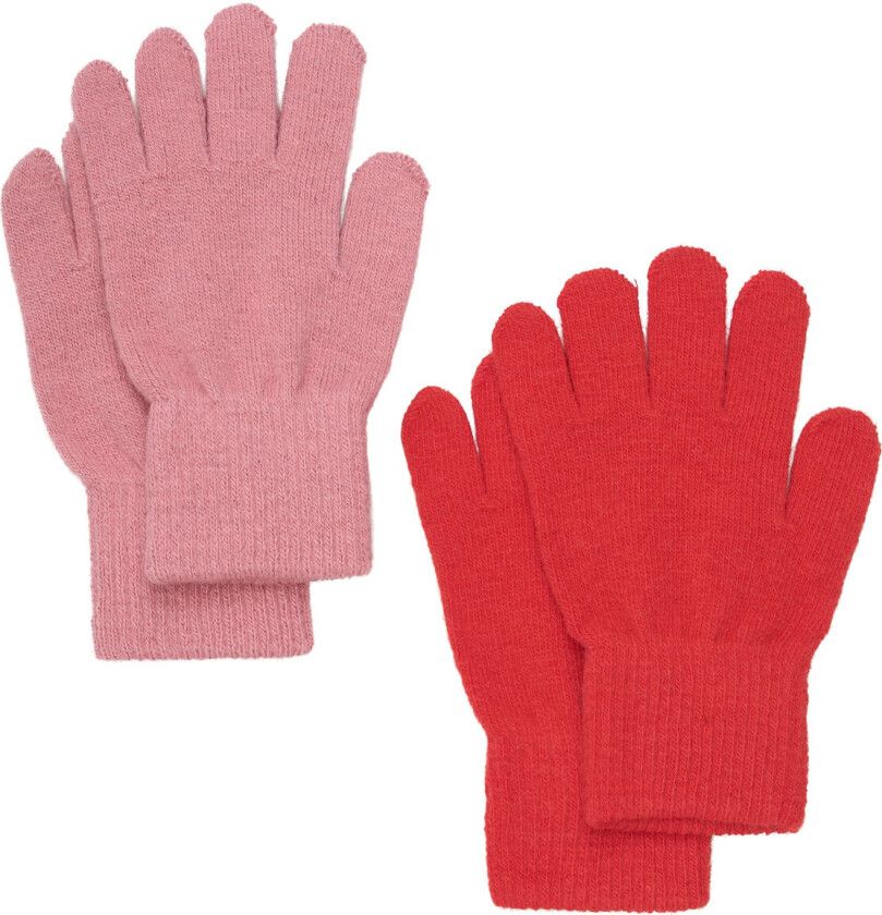 Magic Gloves 2-Pack - Red - 3-6Y