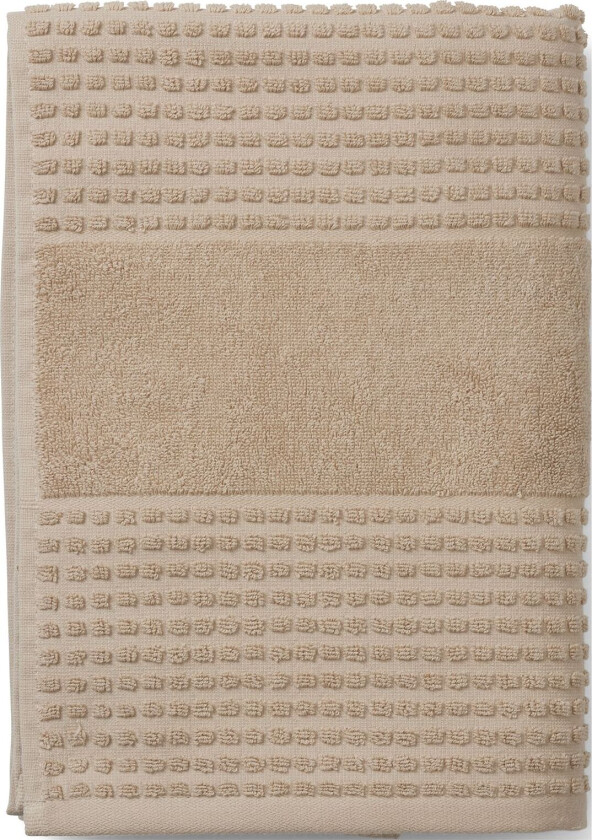Check Håndklæde - Beige - 70X140CM