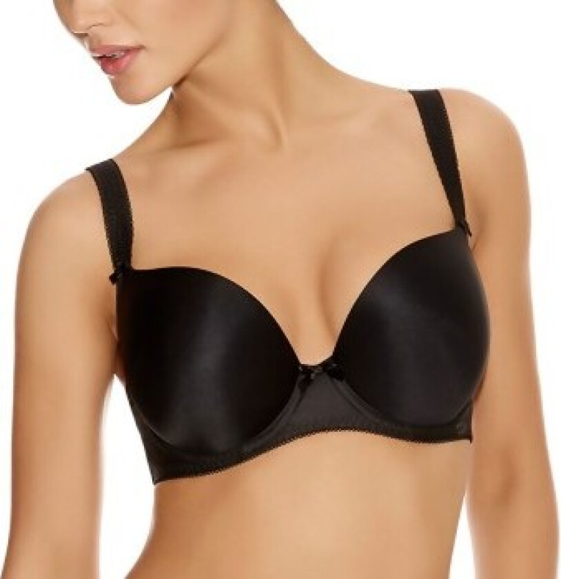 BH Deco Moulded Plunge T-Shirt Bra Svart B 75 Dame