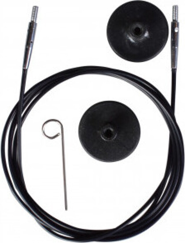 Wire / Kabel til utskiftbare rundpinner 94 cm (blir 120 cm ink