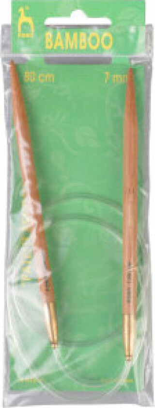 Rundpinner Bambus 80cm 7,00mm / 31.5in US 10¾