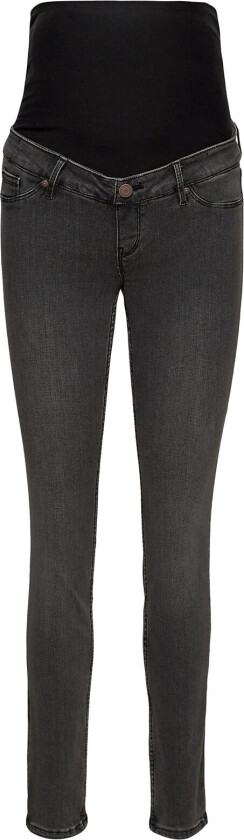 Trousers Denim Mom Clara Blac - Grey - 34