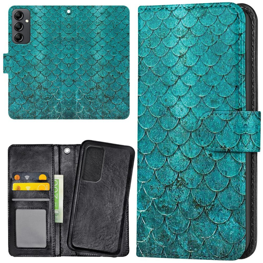 Samsung Galaxy S24 Plus - Lommebok Deksel Kroneblanding Mønster