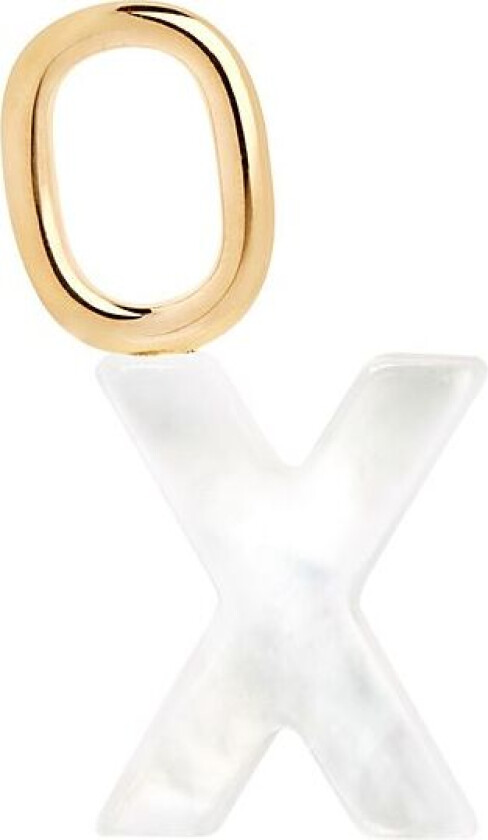 Lucid Letter Charm - Gold - ONE SIZE