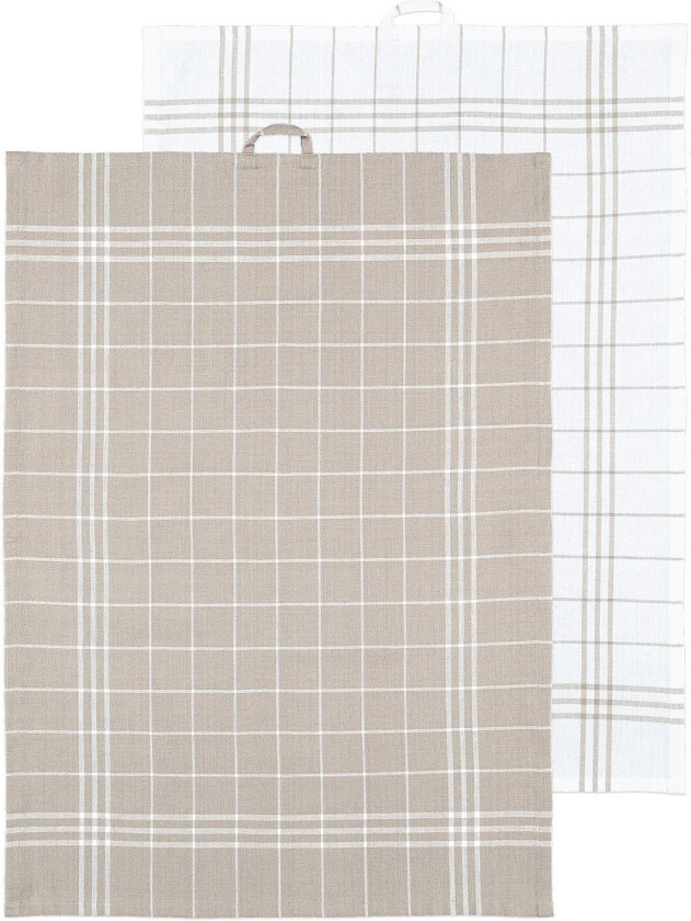 Kitchen Towel Hanna Classic 2-P - Beige - 50X70CM x 38