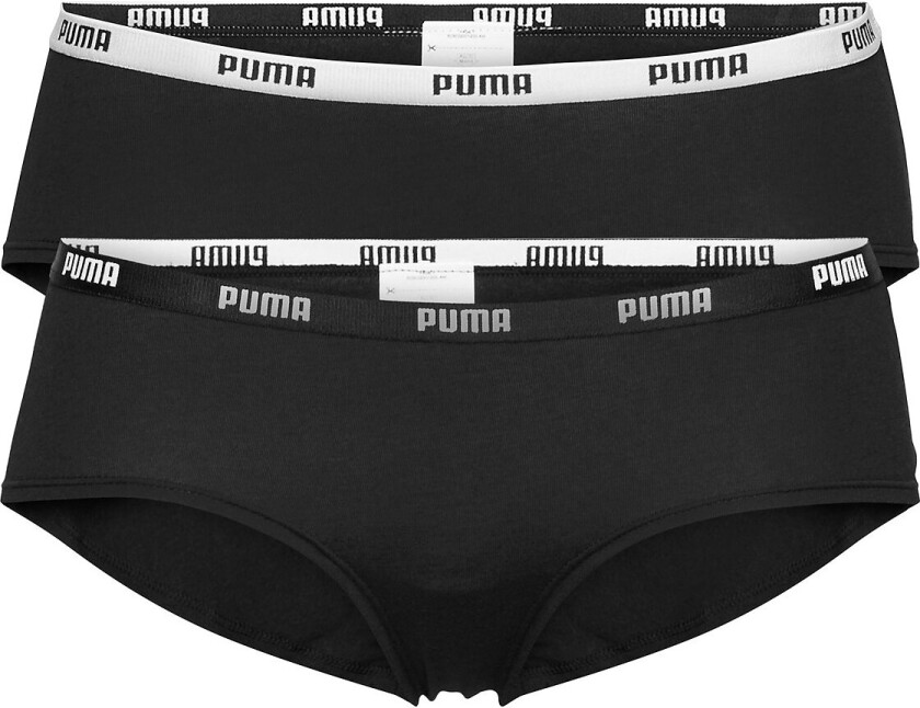Puma Women Hipster 2P Pack - Black - XL