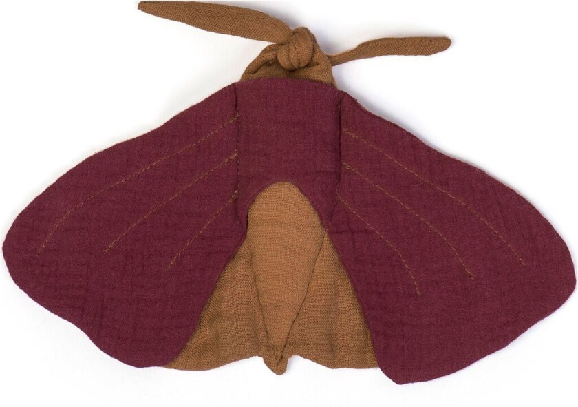 Cuddle Cloth Moth - Red - 27X 17CM