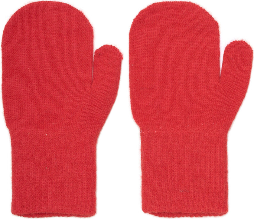 Basic Magic Mittens -Solid Col - Red - 3-6Y