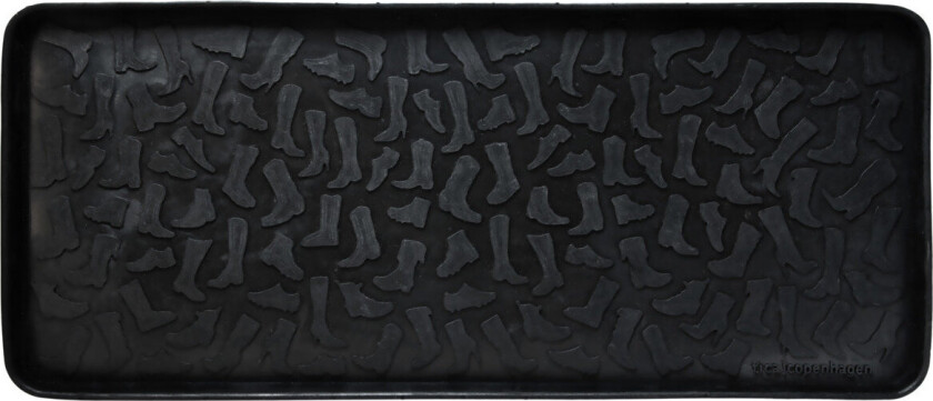 Shoe And Boot Tray Rubber - Black - L:88CM