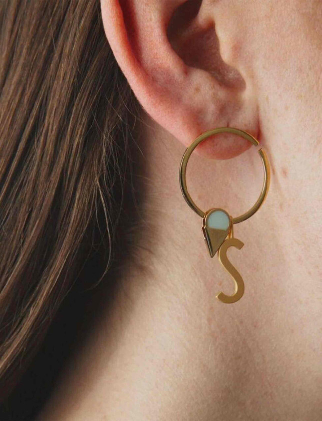 Bilde av Enamel Ice Cream Charm - Green - ONE SIZE