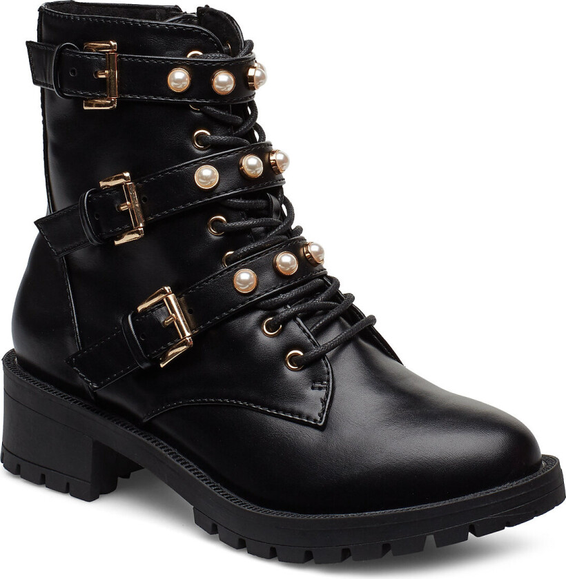 Biapearl Biker Boot - Black - 38