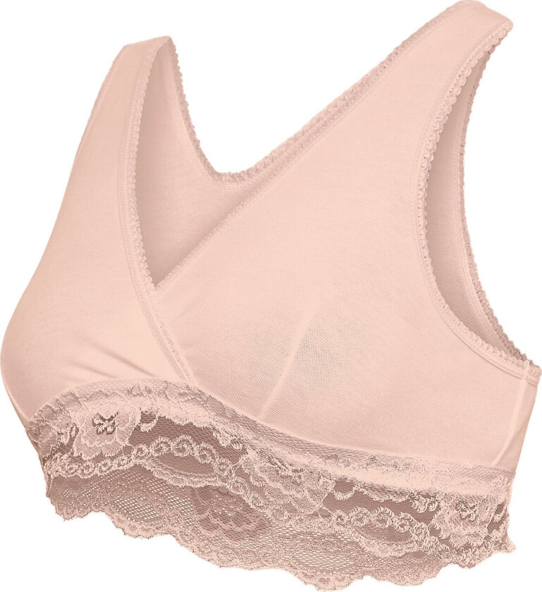 Crossover Sleeping & Nursing Bra - Beige - XL