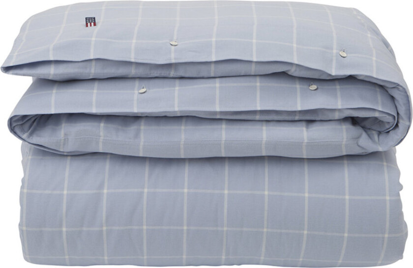 Hotel Light Flannel Lt Blue/White Duvet - Blue - 140X200CM