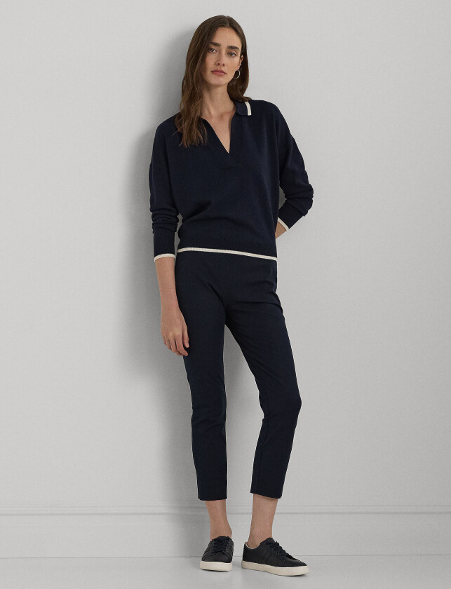 Stretch Twill Skinny Pant - Blue - 32