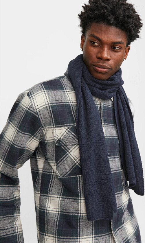 Jacdna Knit Scarf - Blue - ONE SIZE