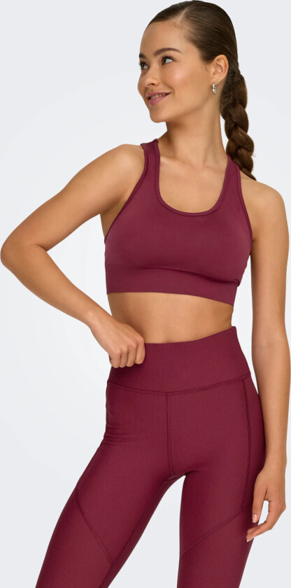 Onpdaisy-2 Seam Bra Noos - Burgundy - M