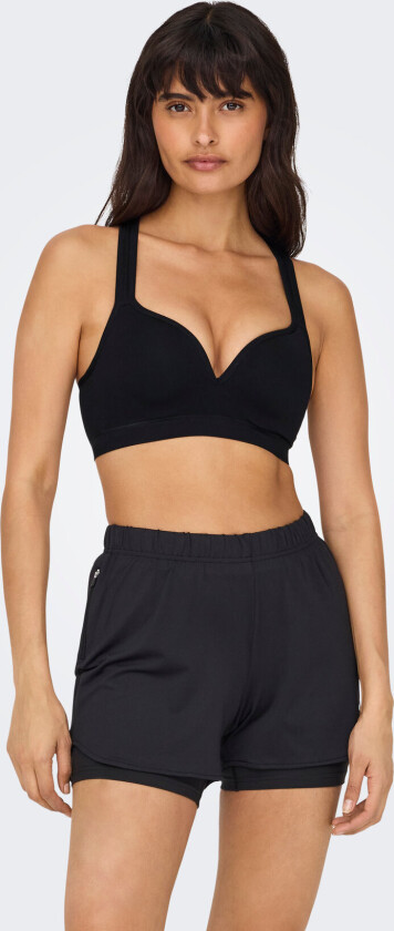 Onpmartine-2 Seam Sports Bra Noos - Black - M