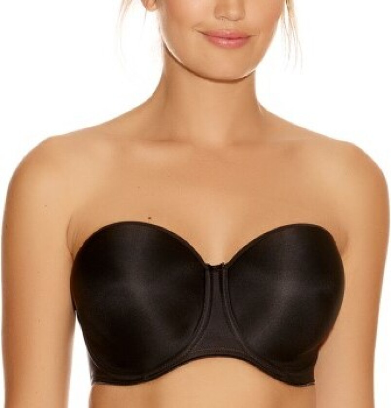 BH Smoothing Moulded Strapless Bra Svart E 80 Dame