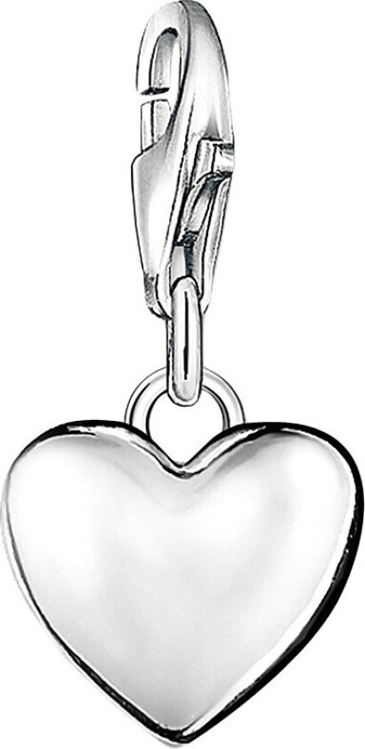 Bilde av Charm Heart - Silver - ONE SIZE