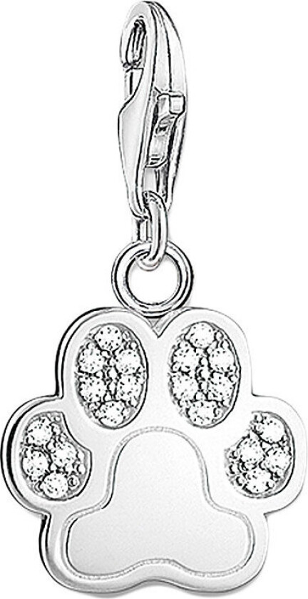 Bilde av Charm Pendant "Paw" - Silver - ONE SIZE