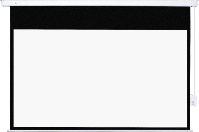 Bilde av Elektrisk projektorlerret 100" 16:9 HD 4K med fjernkontroll