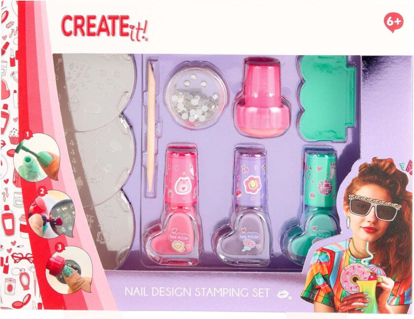 Bilde av Create It! - Nail Decoration Stampy Set (884503V1)