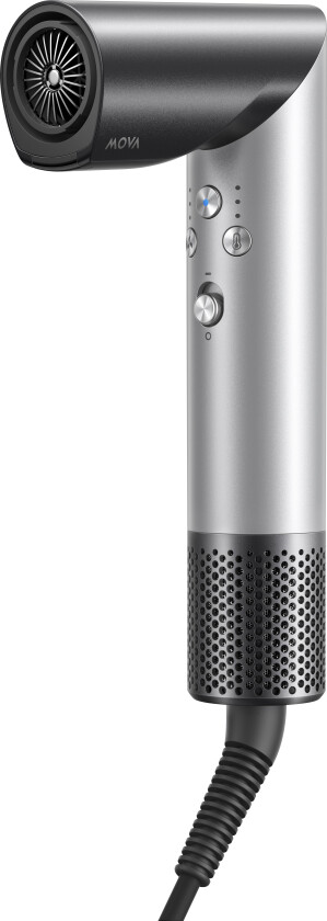 Master 10– Profesjonell Ionisk Hårføner med Hurtigtørkende Luftstrøm – Grå