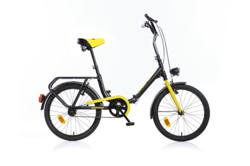 Dino sykler Sammenleggbar sykkel Aurella Folding 321 20", svart