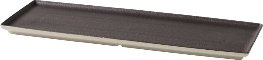 Broste Copenhagen Eli Tallerken Stentøy Matt Charcoal