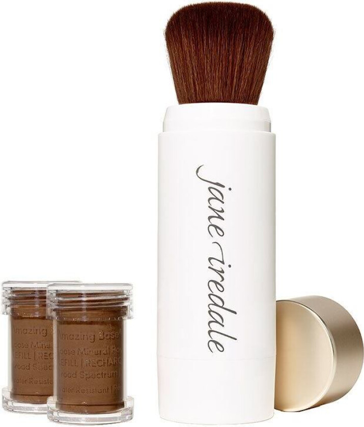 Amazing Base Refillable Brush Cocoa 2x Refills