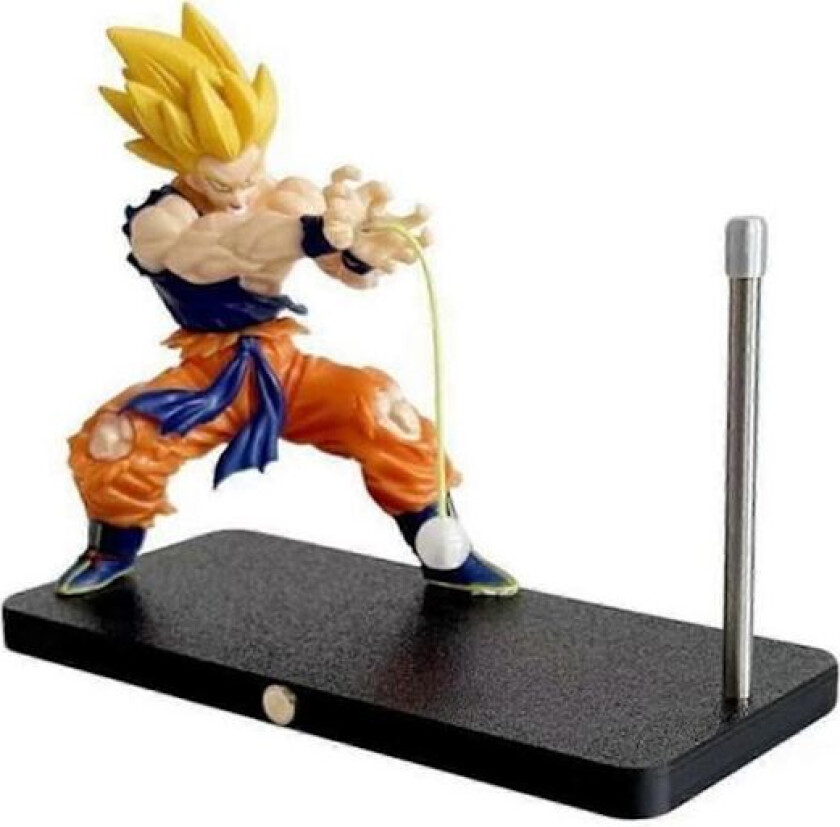 Dragon Ball Son Goku Kamehameha Nattlampe, Anime LED Skrivebordsdekorasjonslampe, Detaljert Dynamisk Samlergave for Fans og Barn