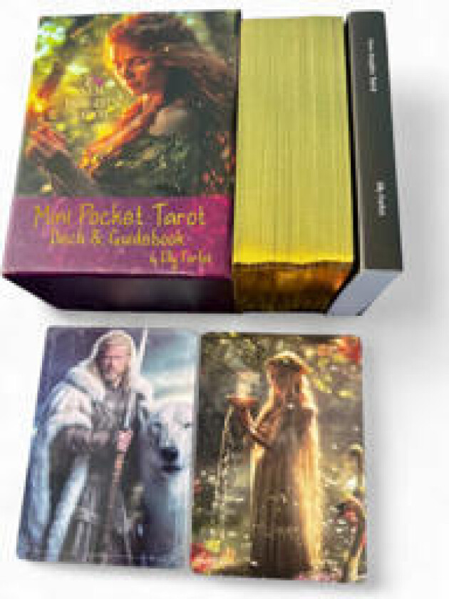 Mini Pocket Tarot- Deck & guidebok (English)