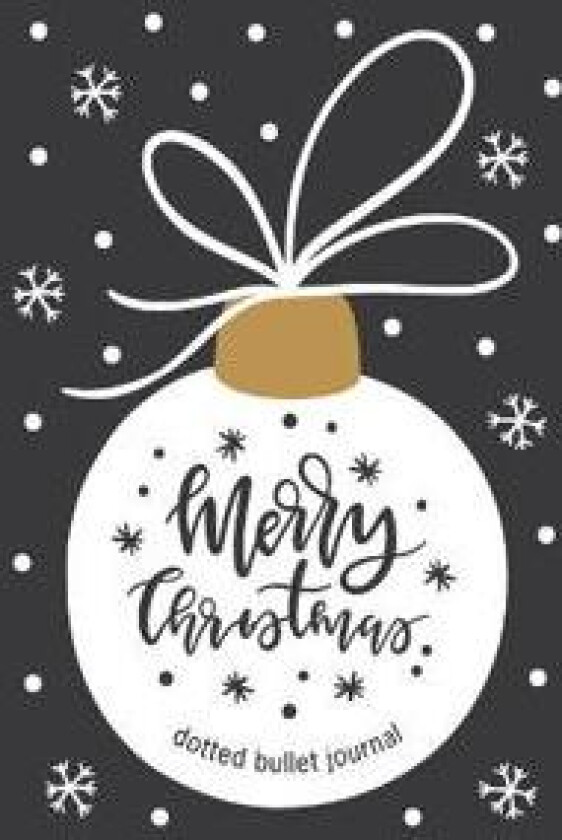 Merry Christmas Dotted Bullet Journal