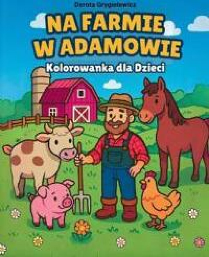 Na Farmie w Adamowie, Kolorowanka dla dzieci