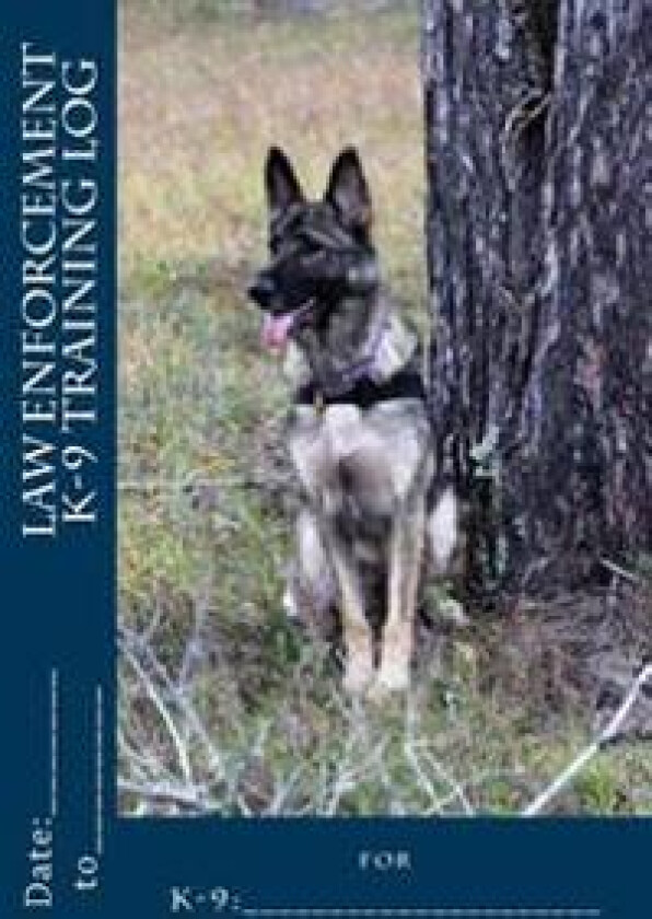 Law Enforcement K-9 Training Log