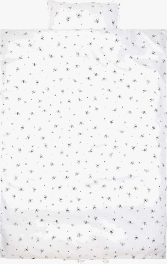Sengesett Baby 70x80, HoneyBee Happy - Sengesett - 100% Bomull