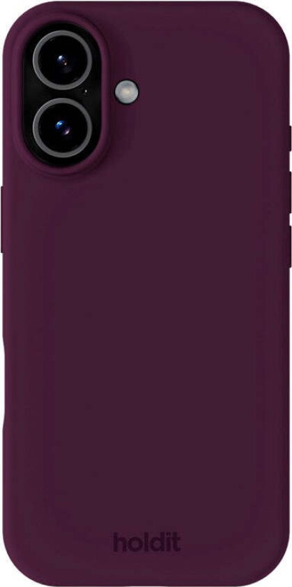 iPhone 17 Soft Touch Silikon Deksel - Deep Plum