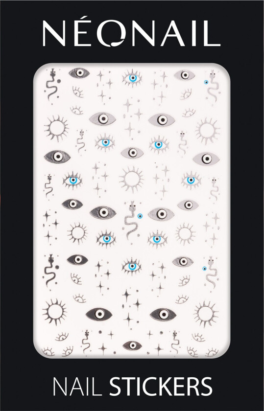 Bilde av Let Them Glow Nail Stickers Boho Silver