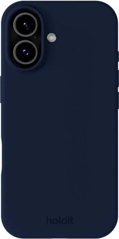 iPhone 17 Soft Touch Silikon Deksel - Midnight Blue