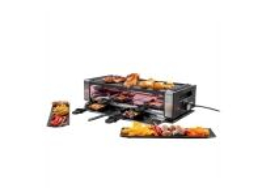 48730 Finesse Basic - raclette/grill/griddle - black/stainless steel