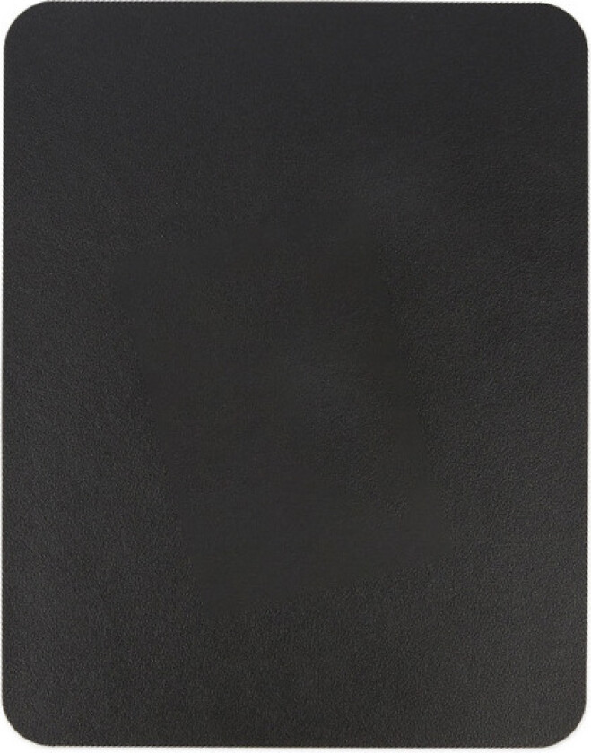 Musematte i lær Black S
