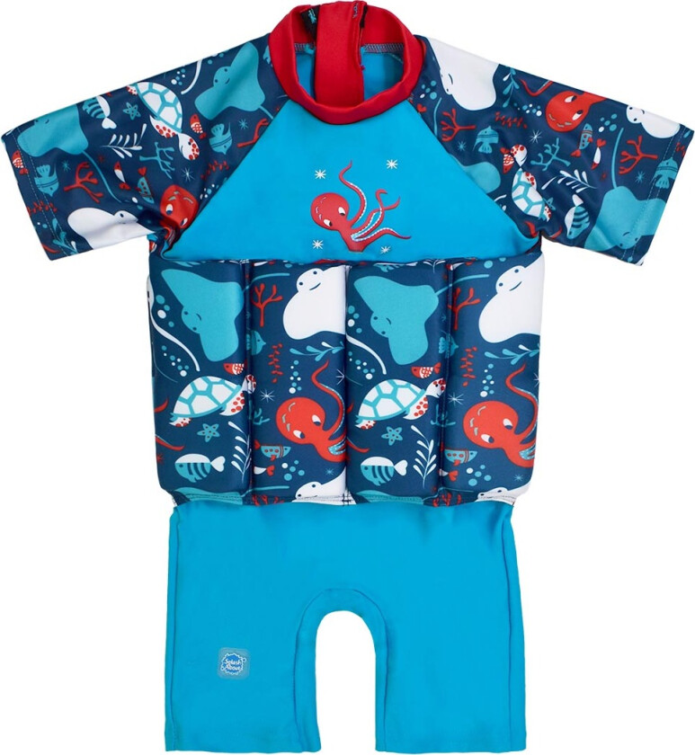 Badedrakt - Flytedrakt - Sea Life - - 2-4 år (92-104) - Badetøy