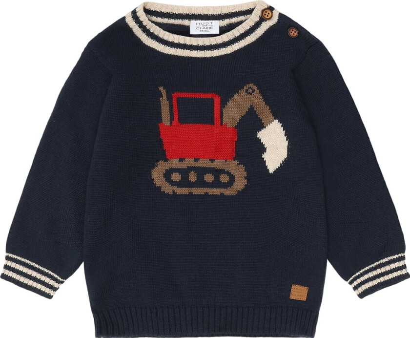 Genser - Strikk - HcPilou - Mer Navy - - 68 - Genser