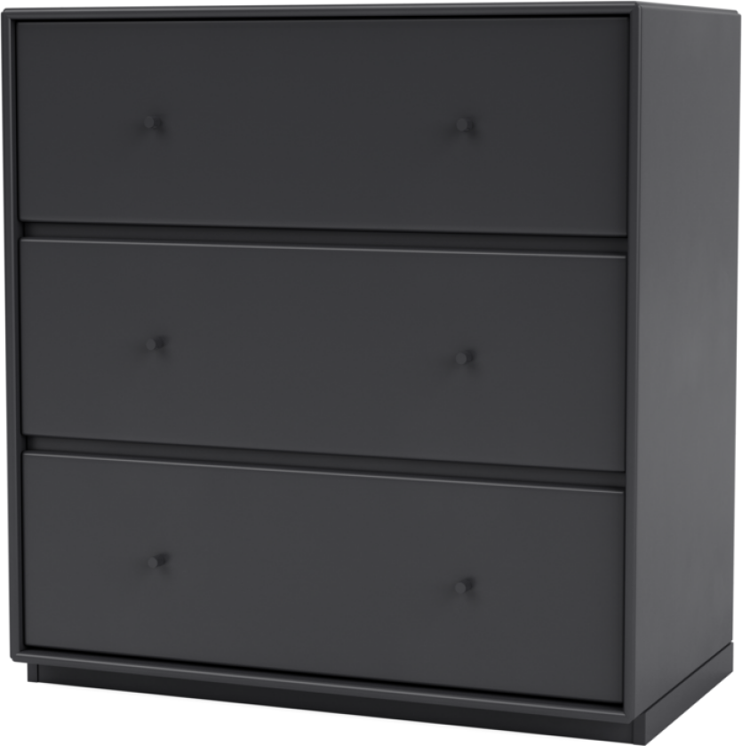 Selection CARRY Kommode Antrasitt Flervalg -Sokkel 3 cm