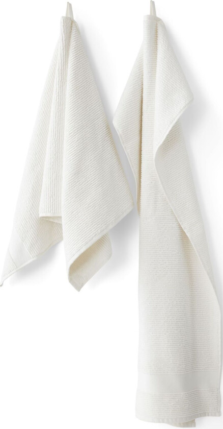 Slow Towel 50X100 Cm - White - 50X100CM